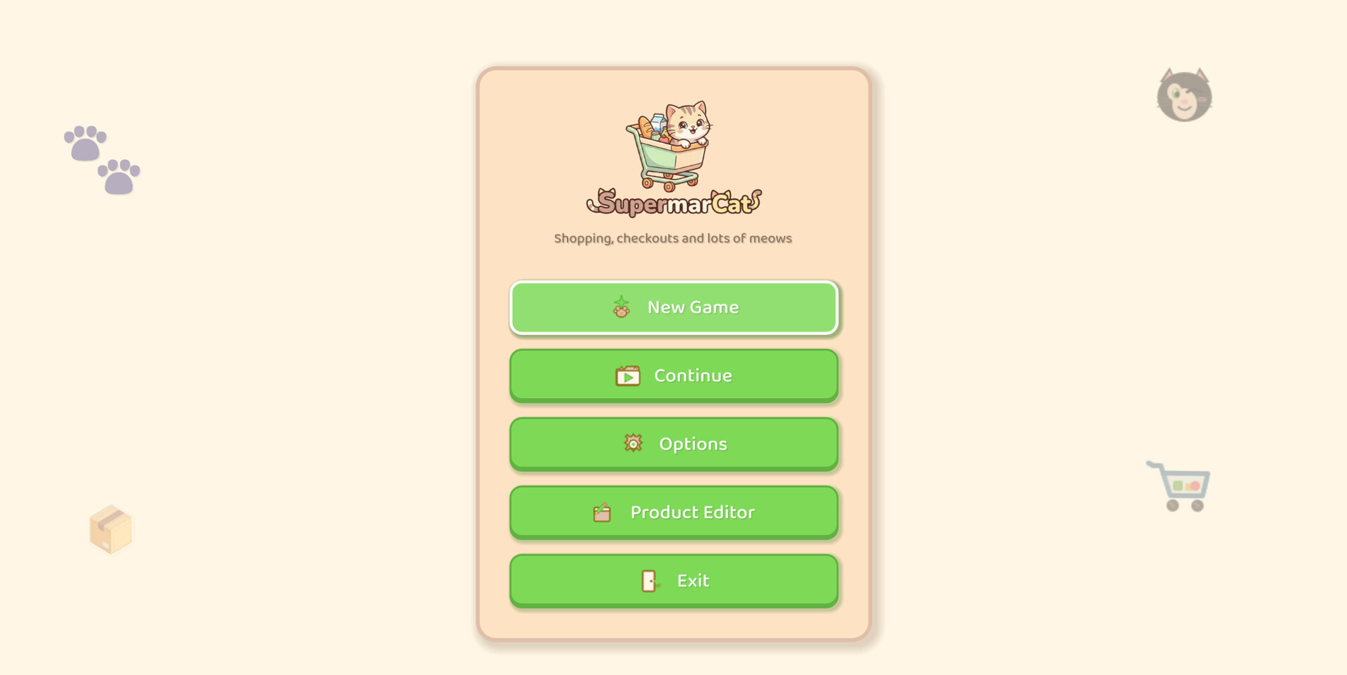 SupermarCAT screenshot 1