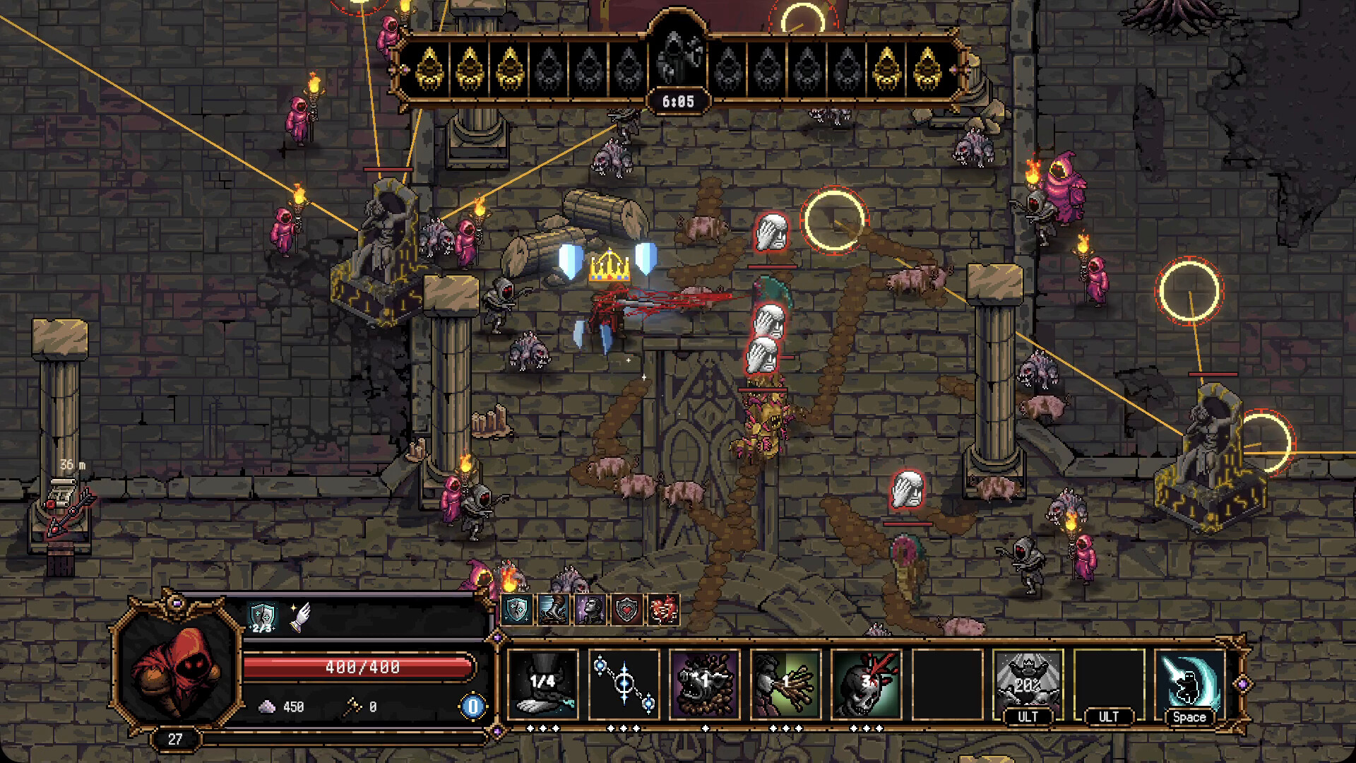 Ashen Swarm screenshot #1