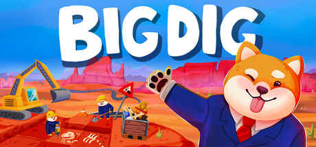 Big Dig Steam header capsule art