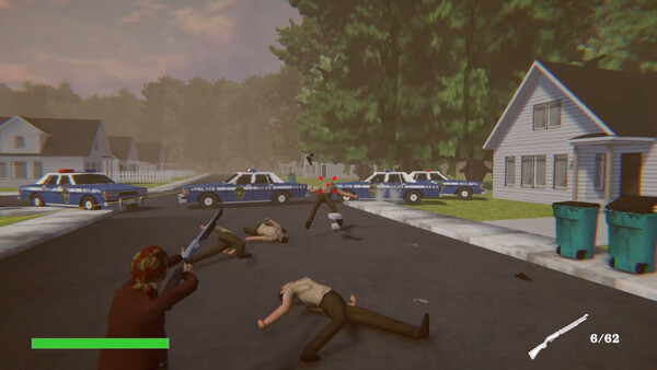 Screenshot of Babushka – Old Lady’s Payback gameplay showing in-action mechanics