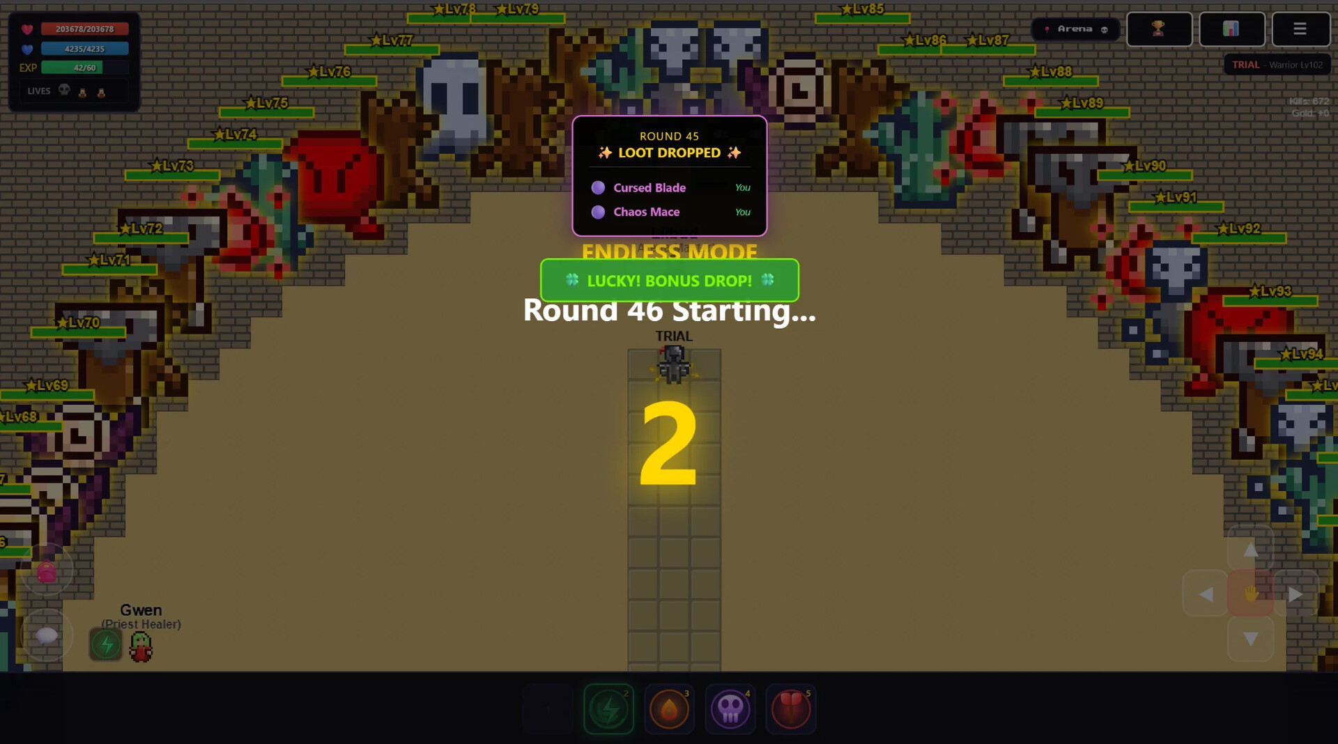 Скриншот игры Turnt Arena: Perks or Perish - 3