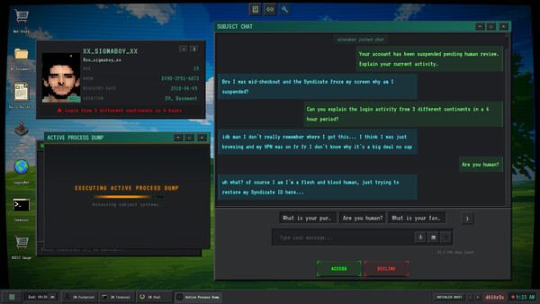 Screenshot 4 of ZeroPrompt - final gameplay screenshot