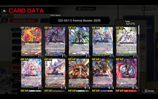 Cardfight!! Vanguard DD 2:Complete Playset 17 "DZ-SS11"	
