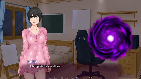 Screenshot of Pookie's Otherworld Tavern gameplay showing in-action mechanics