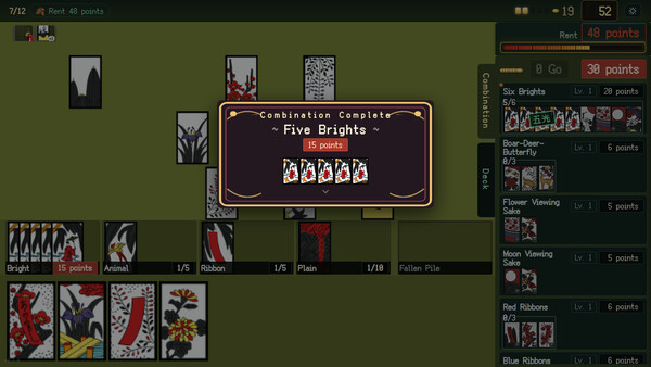 RogueHanafuda screenshot 2