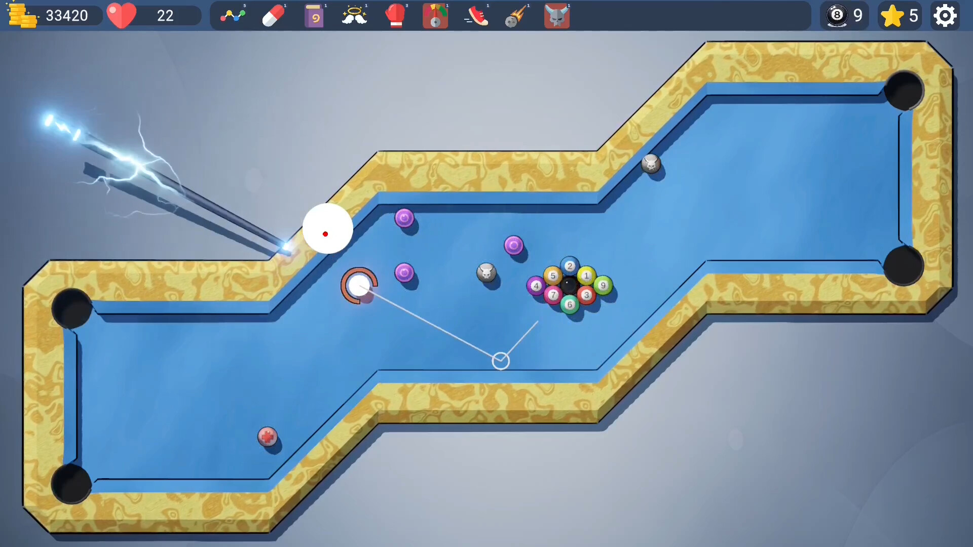 Twisted Ball Pool screenshot 1