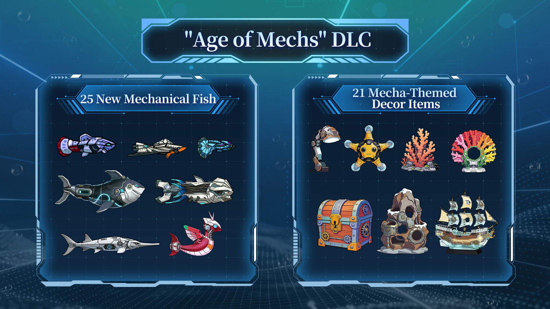 Idlequarium - Age of Mechs DLC Featured Screenshot #1