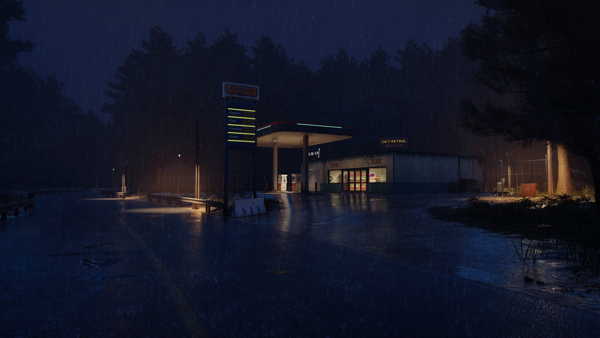 Cursed Gas Station screenshot #1