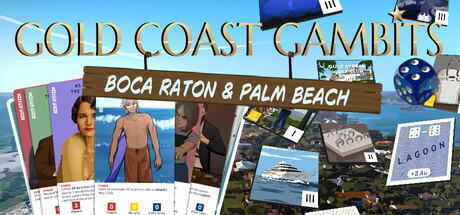 Gold Coast Gambits: Boca Raton & Palm Beach のキーアート