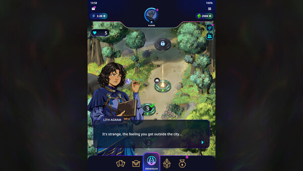Screenshot of Blast gameplay showing in-action mechanics