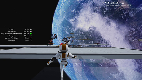 Screenshot of Chaos Budz gameplay showing in-action mechanics