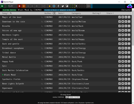 Rytmik Player screenshot 1