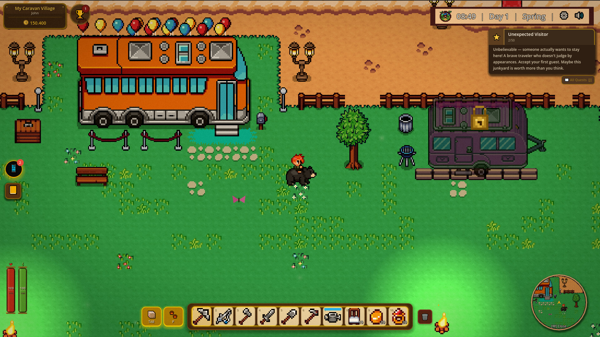 Caravan Village: Farming Life screenshot 11
