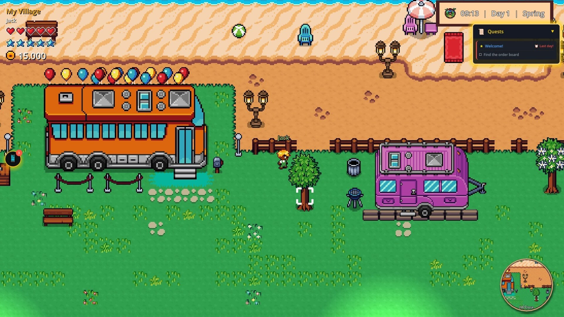 Caravan Village: Farming Life screenshot 1
