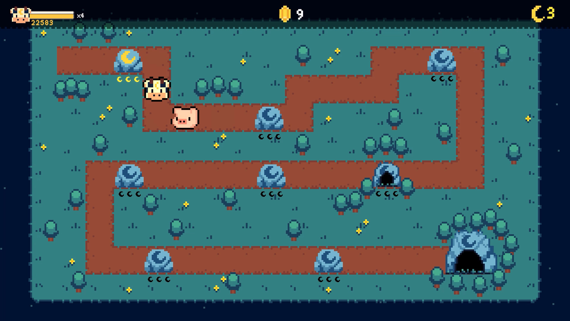 Moonlight Cow: Guardian of the Night screenshot #2