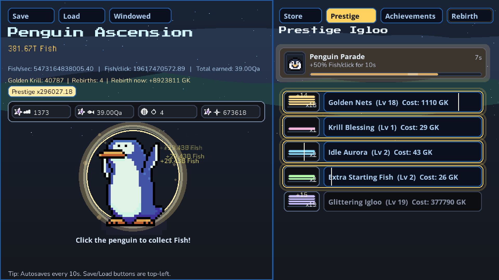 Penguin Ascension screenshot #2
