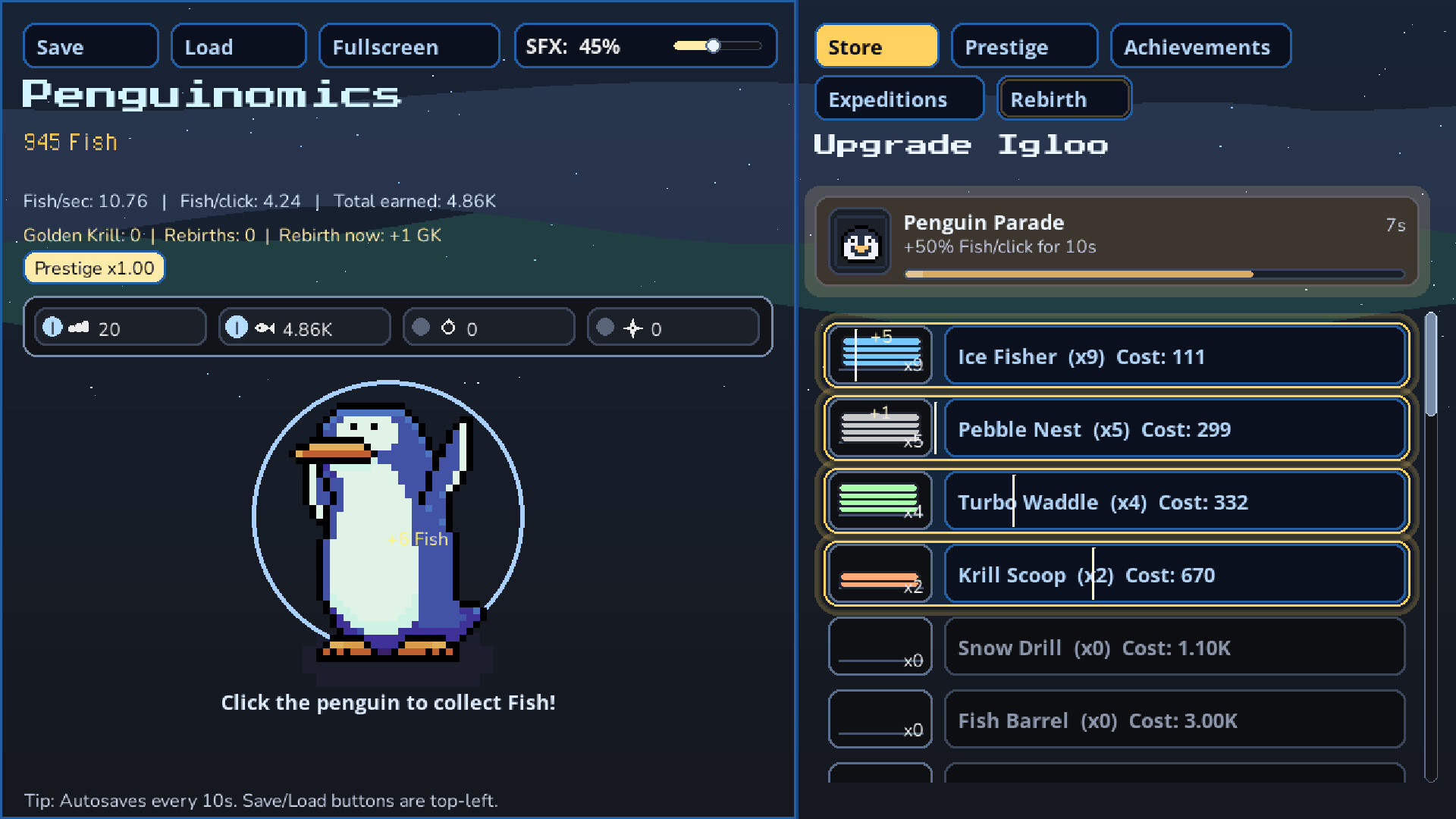 Penguinomics screenshot 1