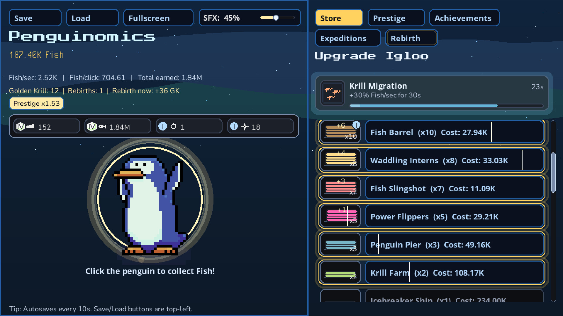 Penguinomics screenshot 2