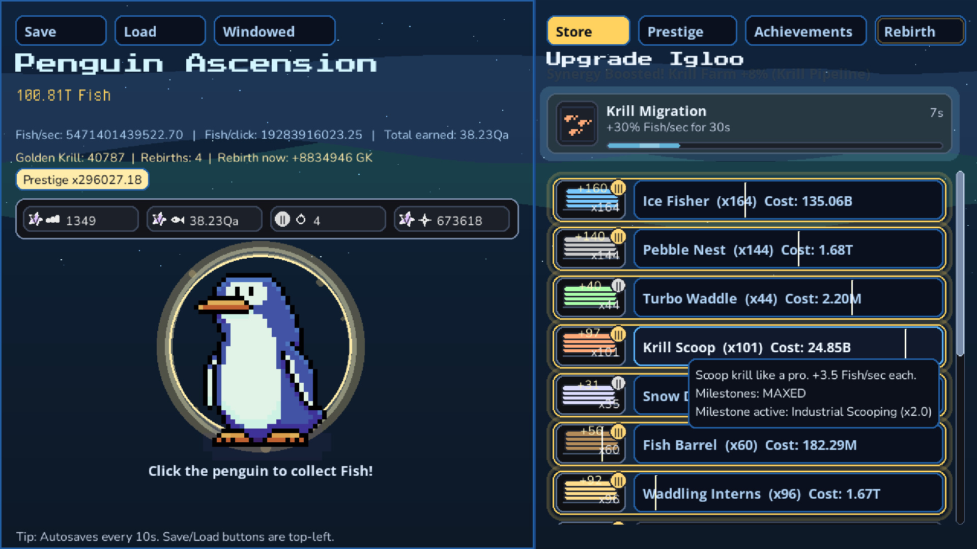 Penguin Ascension screenshot #1