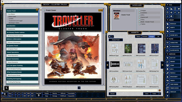 Fantasy Grounds - Traveller - Cluster Truck