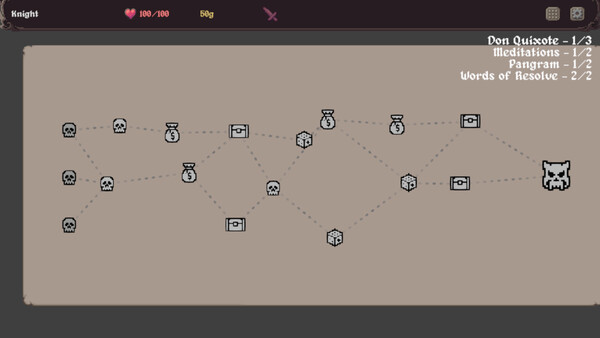Скриншот 6 из игры Clack and Slash: Typing Roguelike