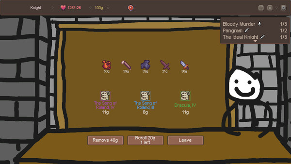 Clack and Slash: Typing Roguelike screenshot 5