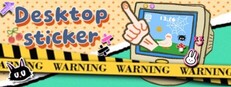 Desktop sticker