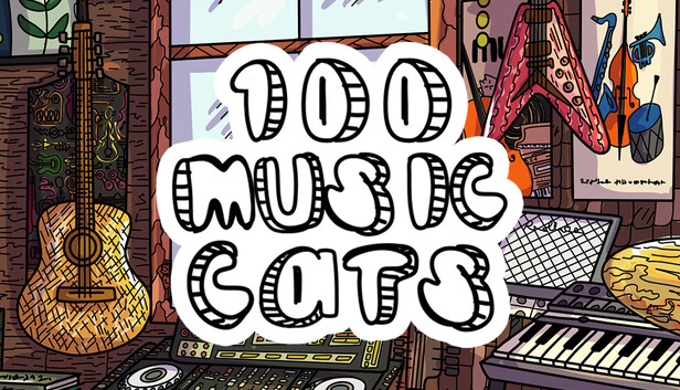 100 Music Cats