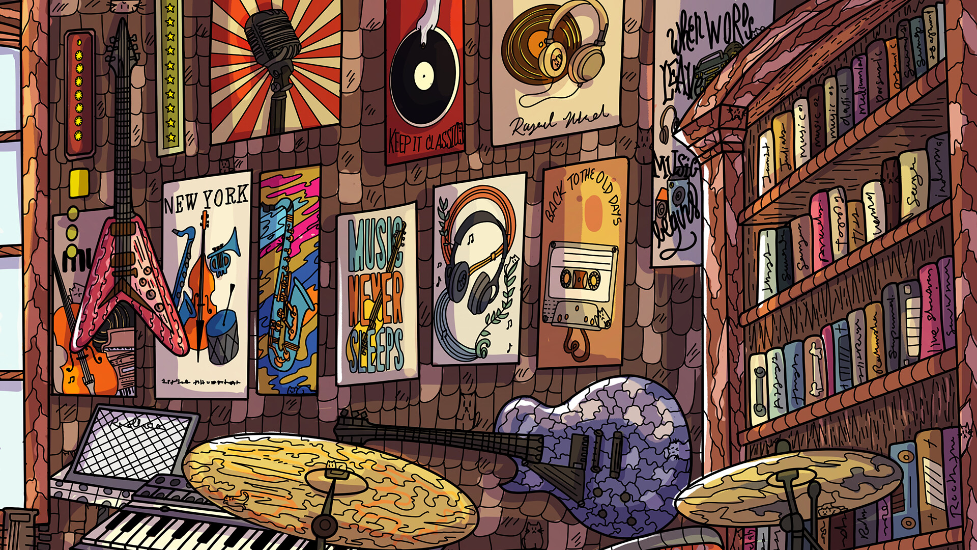 100 Music Cats screenshot #2