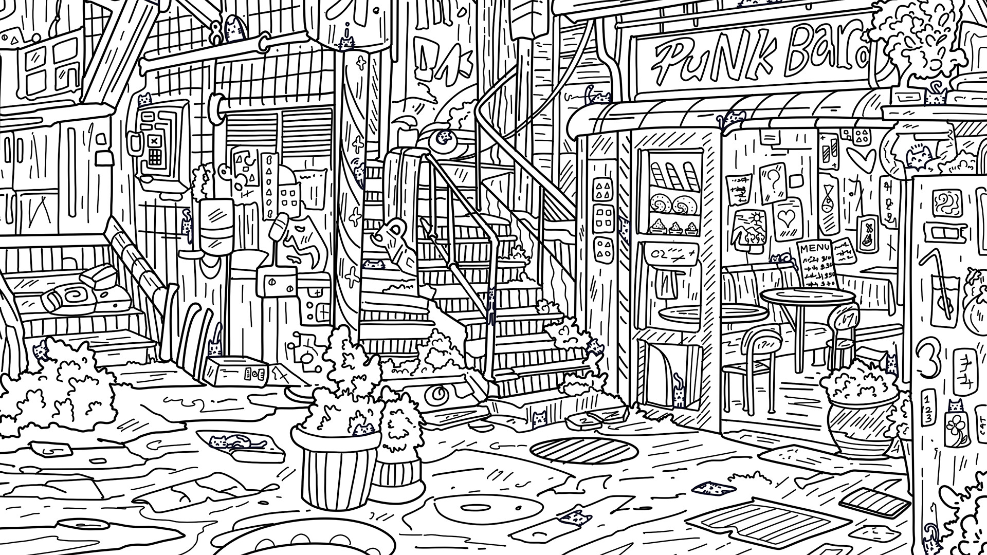 100 Neon Cats screenshot #9