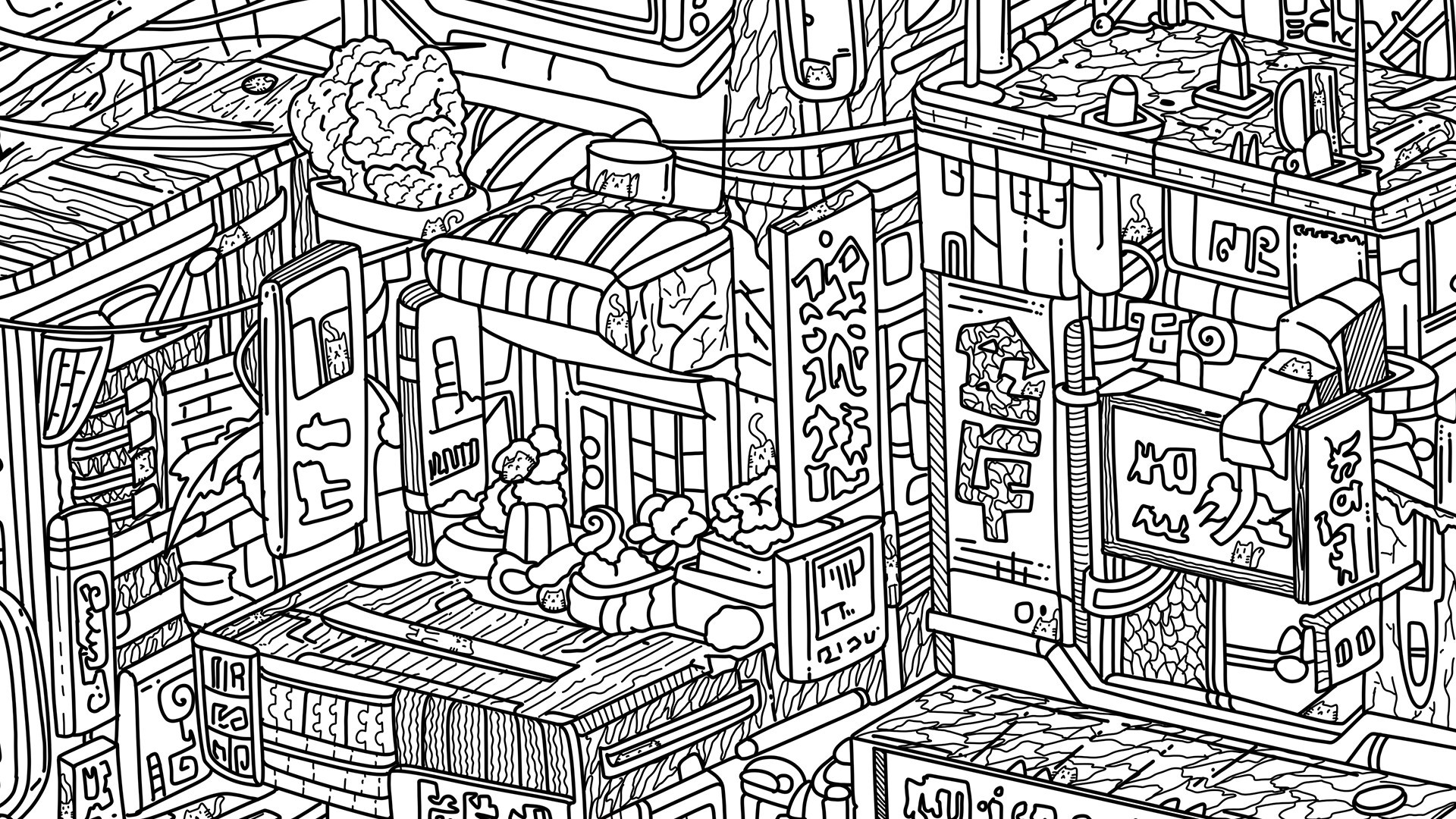 100 Cyberpunk Cats screenshot #10