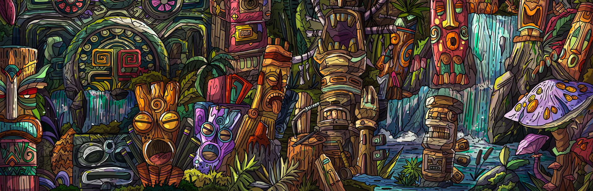 100 Tiki Cats