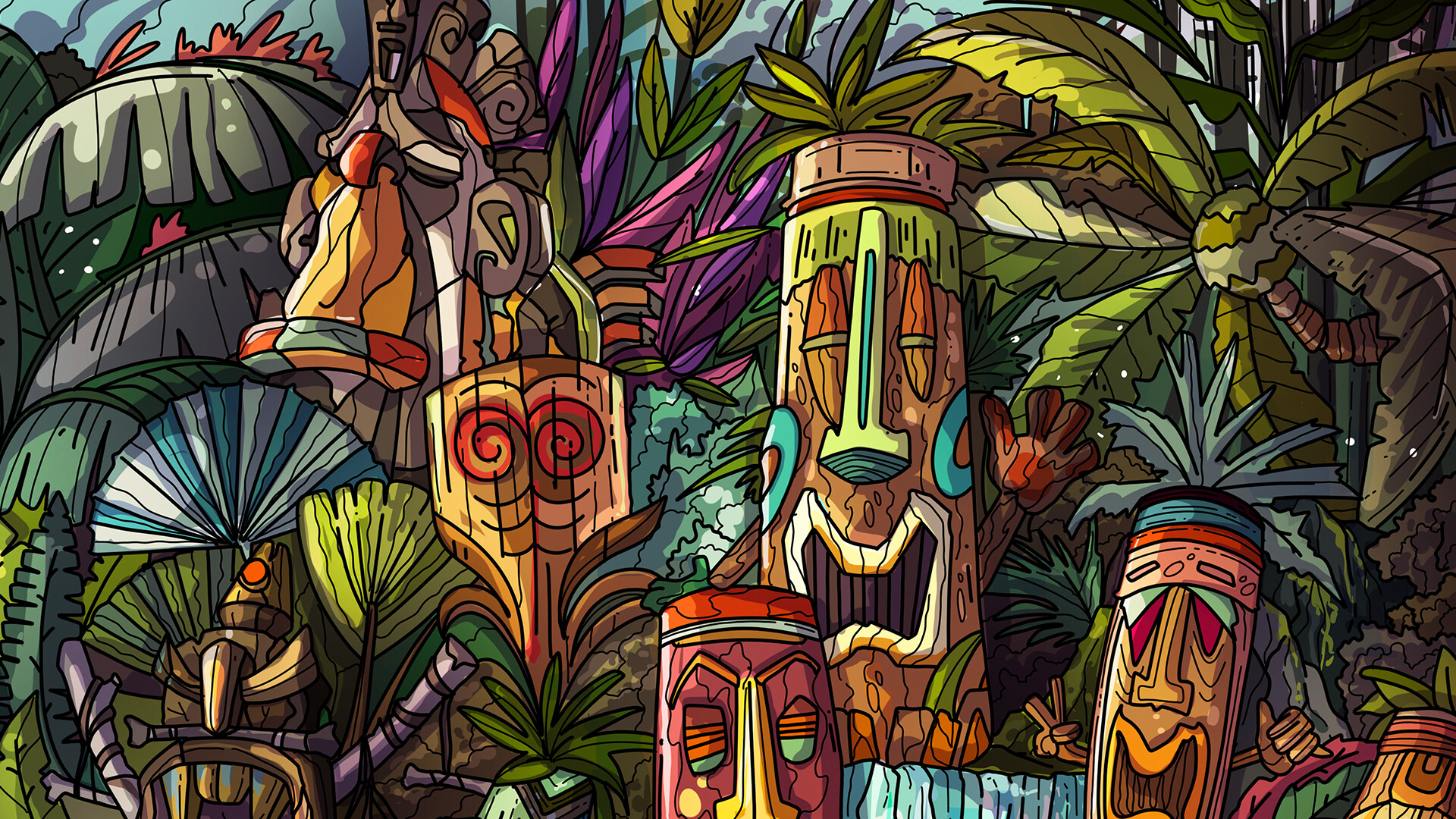 100 Tiki Cats screenshot #4