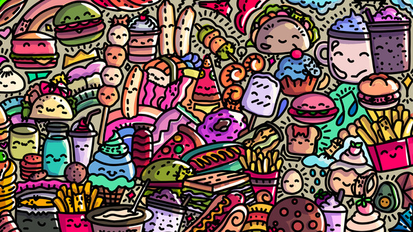 100 Snack Cats game for windows Pc 1