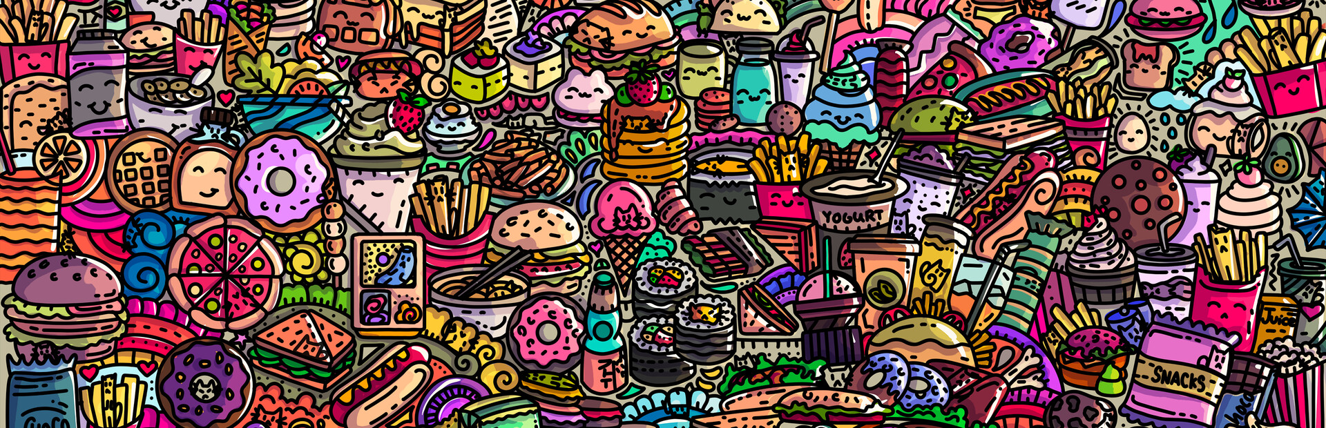 100 Snack Cats