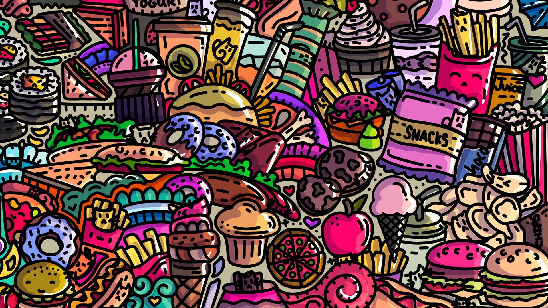 100 Snack Cats screenshot #4