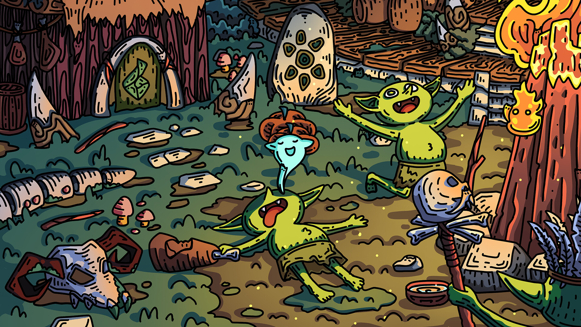 100 Goblin Cats screenshot #3