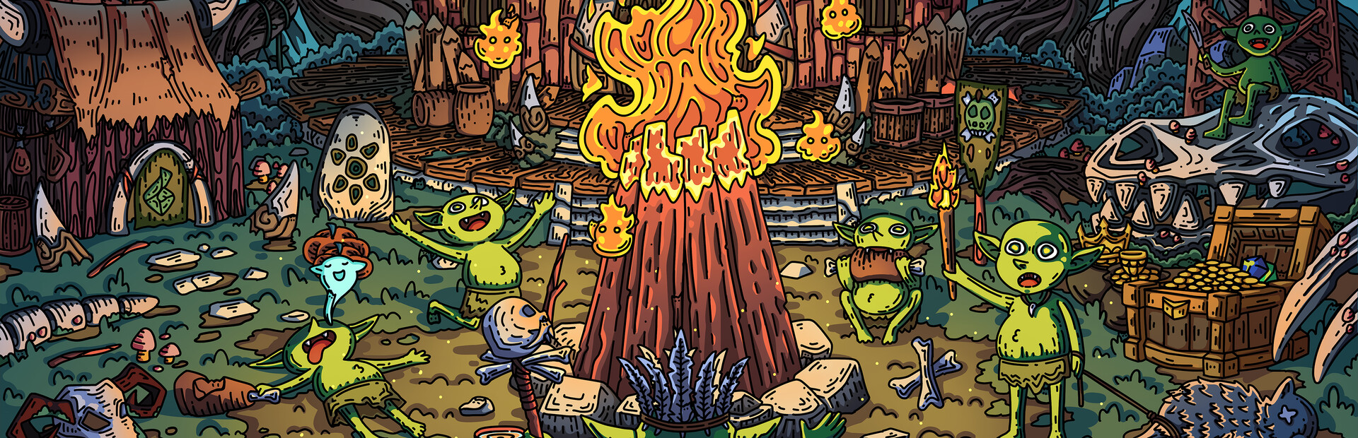 100 Goblin Cats