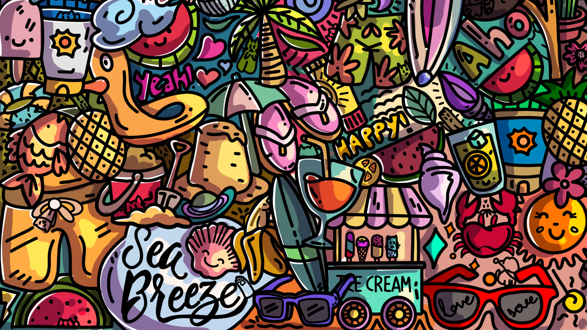 100 Summer Cats screenshot #5