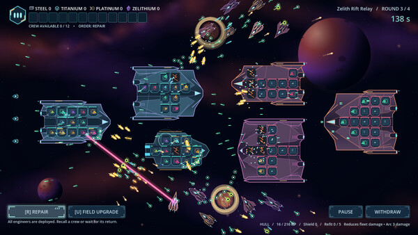 Deep Space Starship Repair — 12
