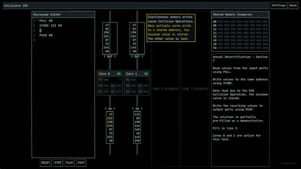 Screenshot 2 of LANE-4 - additional gameplay view