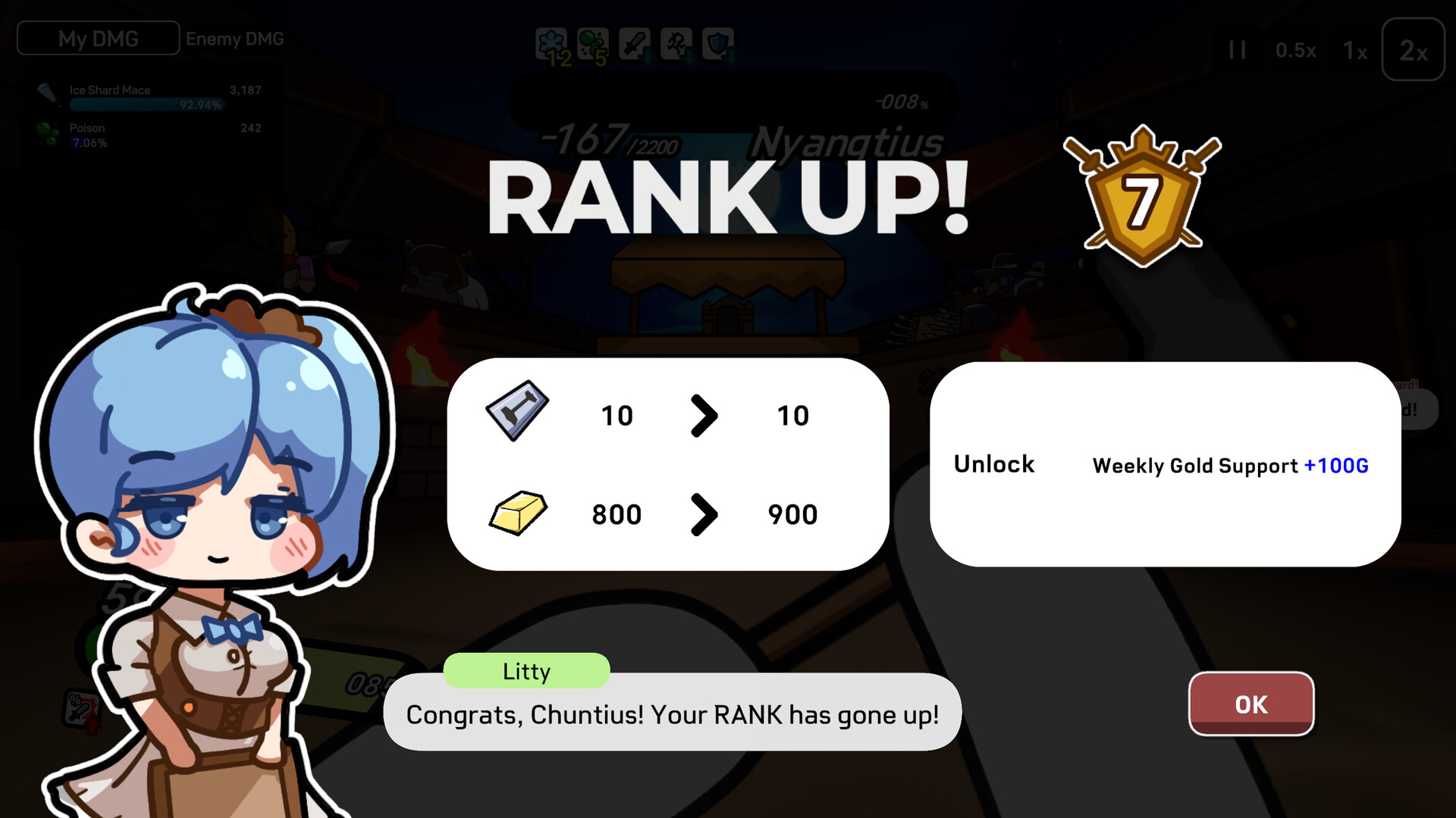 GLADIMAKER : Auto Battle RPG screenshot #8