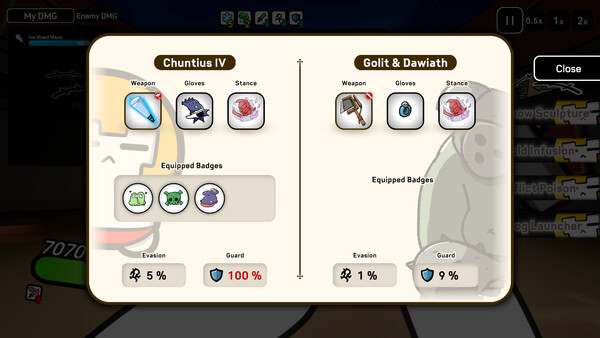 GLADIMAKER : Auto Battle RPG game for Linux 1