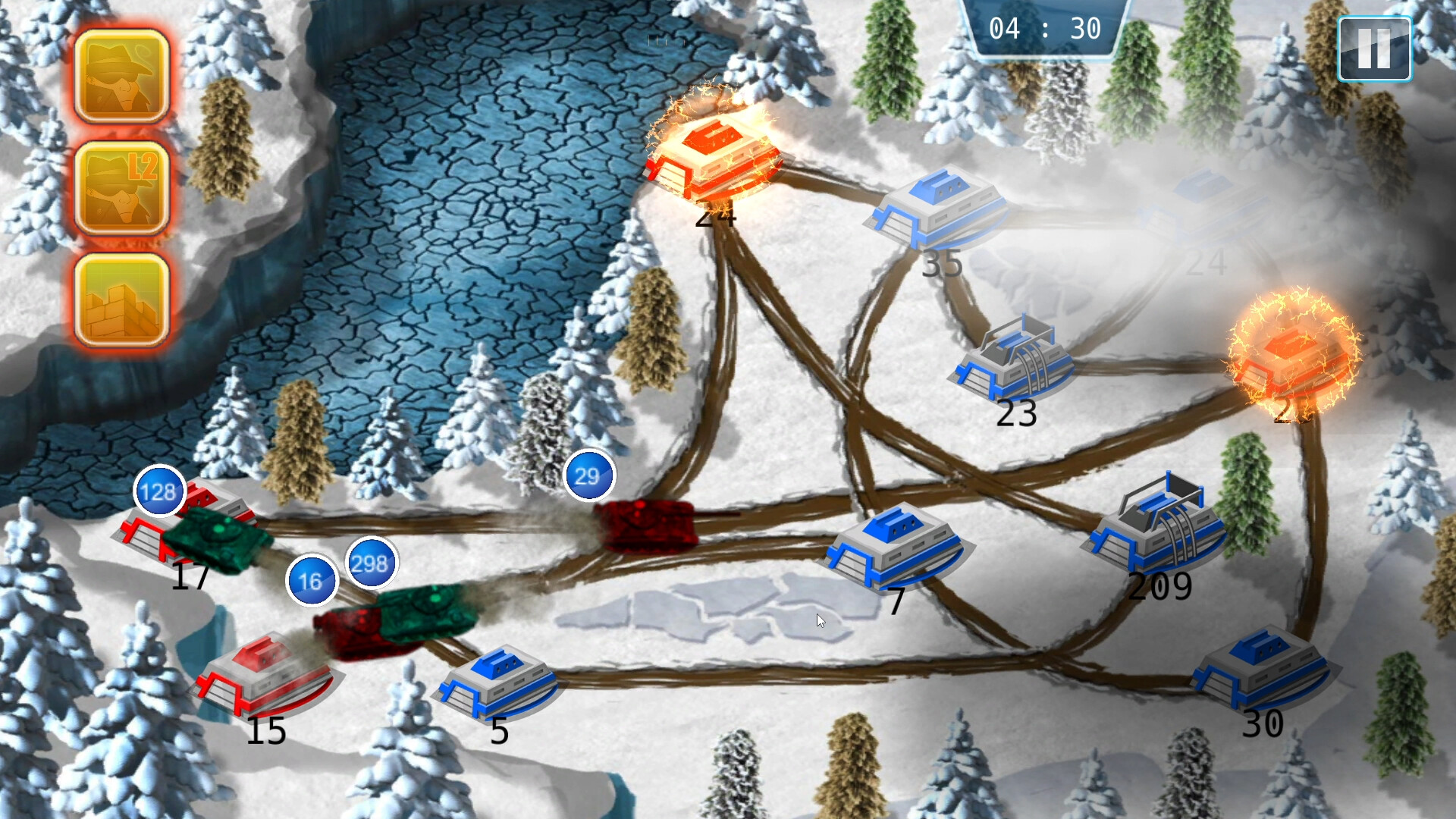 Battalion of Tanks screenshot #2