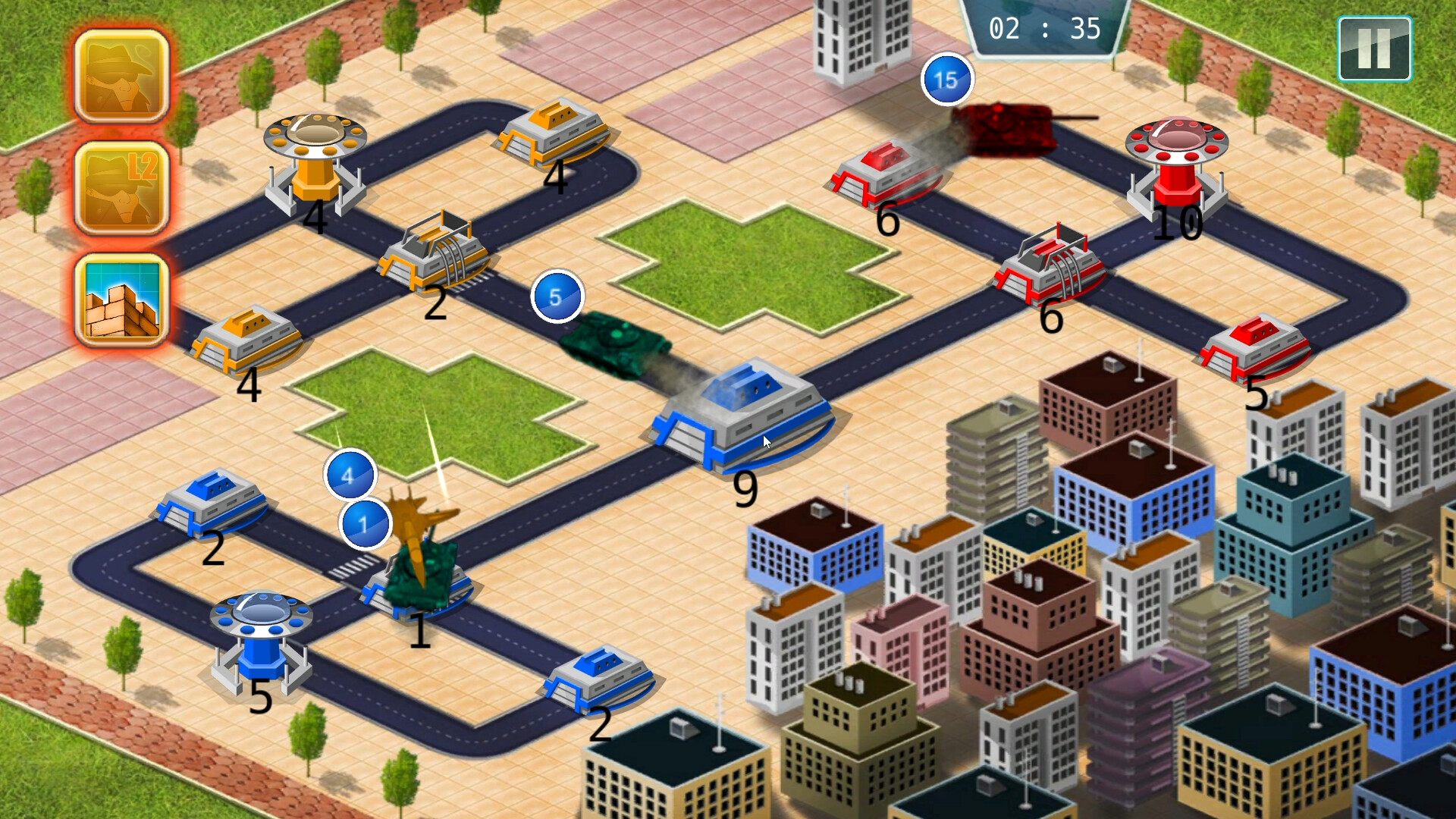 Battalion of Tanks screenshot #3