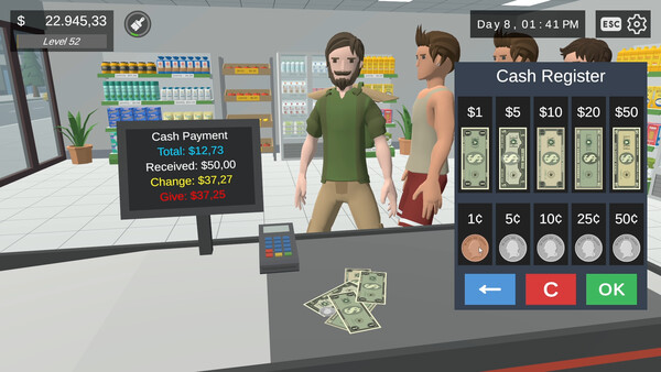 Screenshot 2 of Supermarket Life Simulator - additional gameplay view