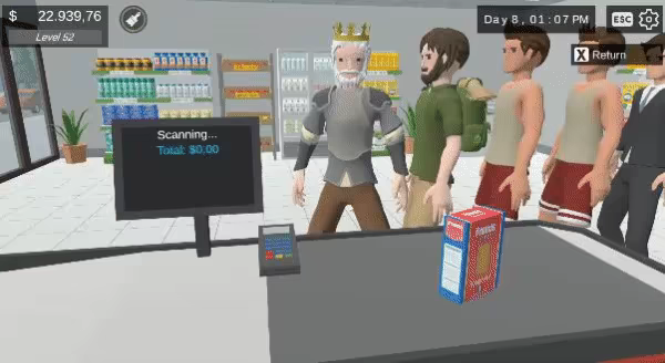 Supermarket Life Simulator video 4