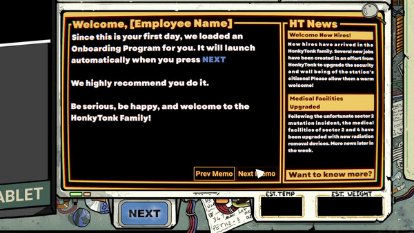 Welcome, [Employee Name] screenshot 2