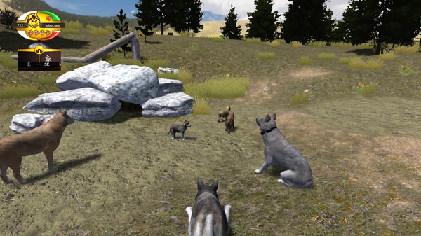 Screenshot z WolfQuest: Classic