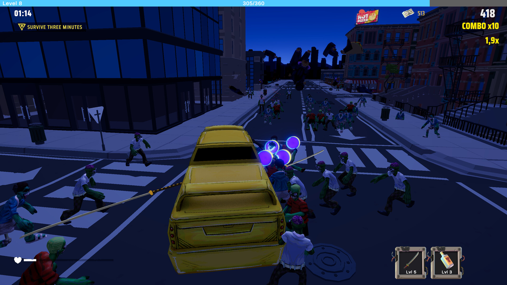 WTF: Wheels Tires and Flesh screenshot #1